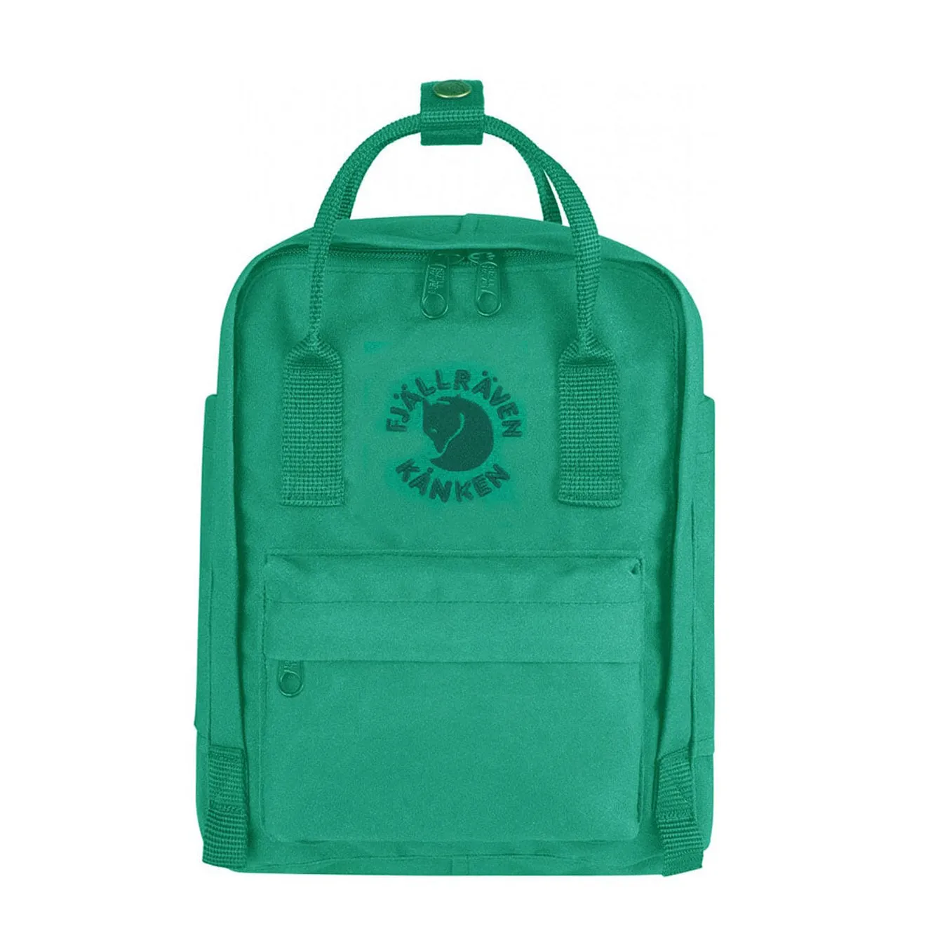 Fjallraven Re-Kanken Mini Backpack Emerald