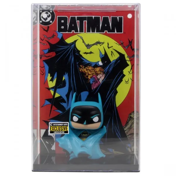 Funko POP Comic Cover DC Comics Batman #423 McFarlane Figure with Case - Entertainment Earth Exclusive (blue)