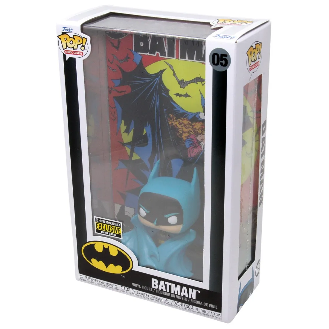 Funko POP Comic Cover DC Comics Batman #423 McFarlane Figure with Case - Entertainment Earth Exclusive (blue)