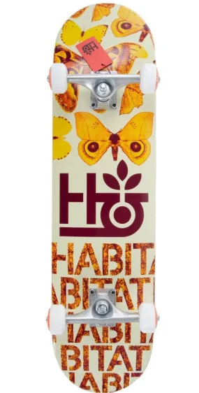 HABITAT INSECTA ORANGE 8.0 COMPLETE SKATEBOARD