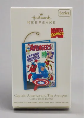 Hallmark Marvel Captain America Ornament (4th in series) (2011) NIB