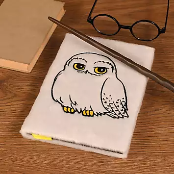 Harry Potter Hedwig Fluffy A5 Premium Notebook | Kaleidoscope