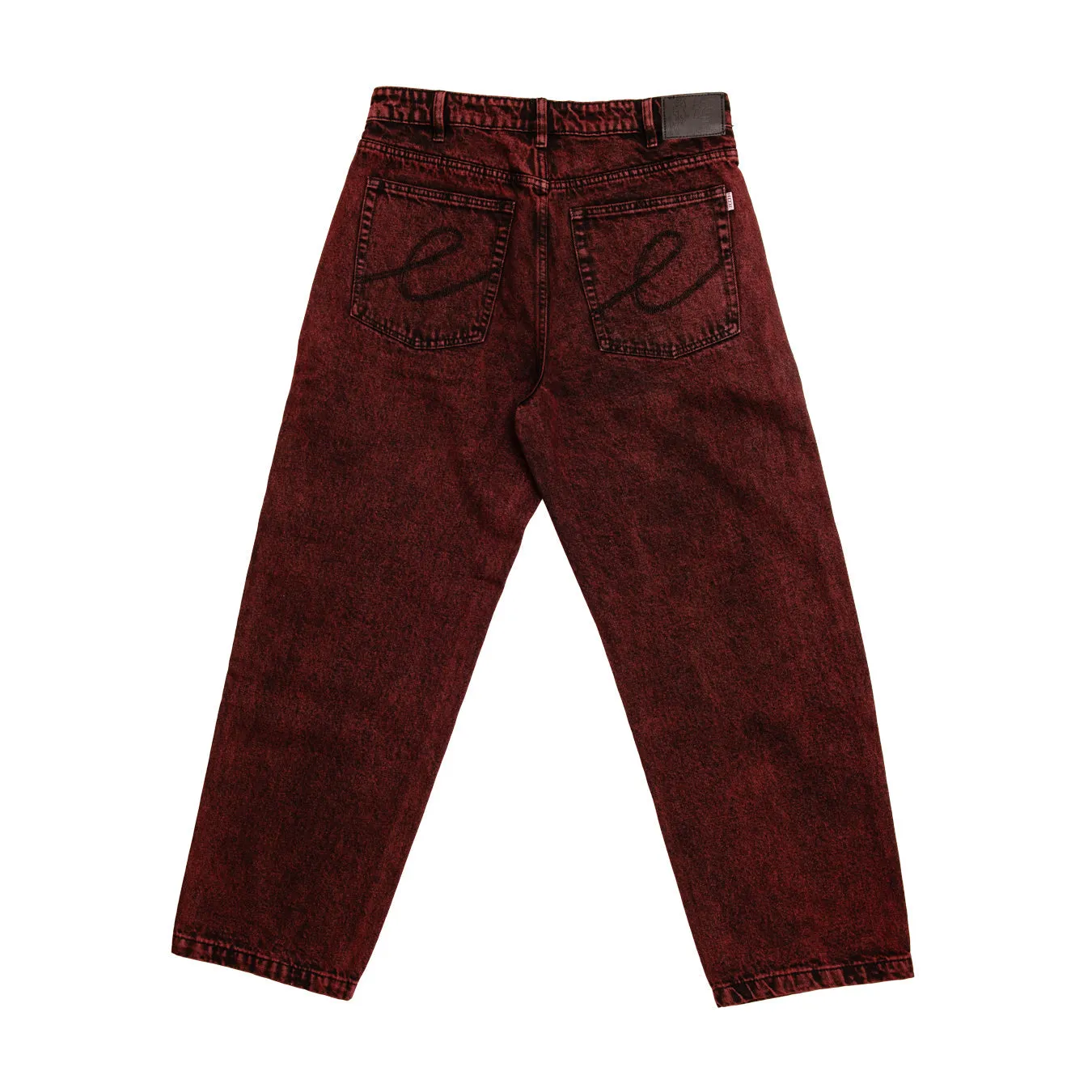 HODDLE SKATEBOARDS 16 OUNCE DEMIM RANGER JEAN RED WASH