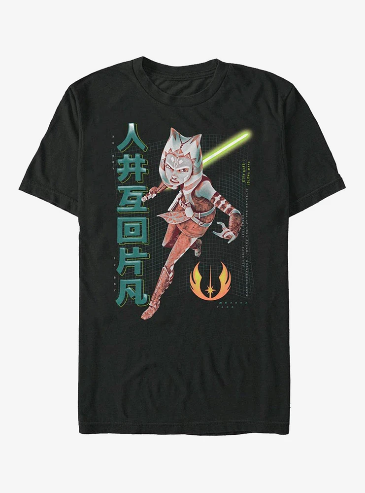 Hot Topic Extra Soft Star Wars: Clone Wars Ahsoka Meta T-Shirt