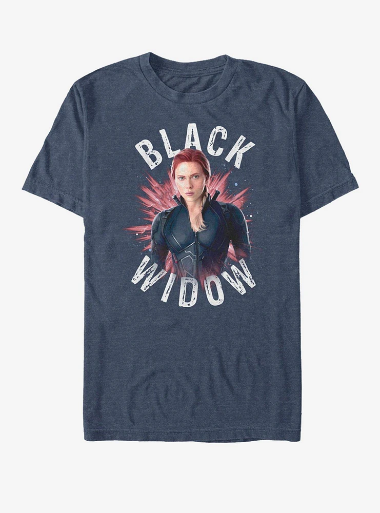 Hot Topic Marvel Avengers: Endgame Black Widow Burst T-Shirt