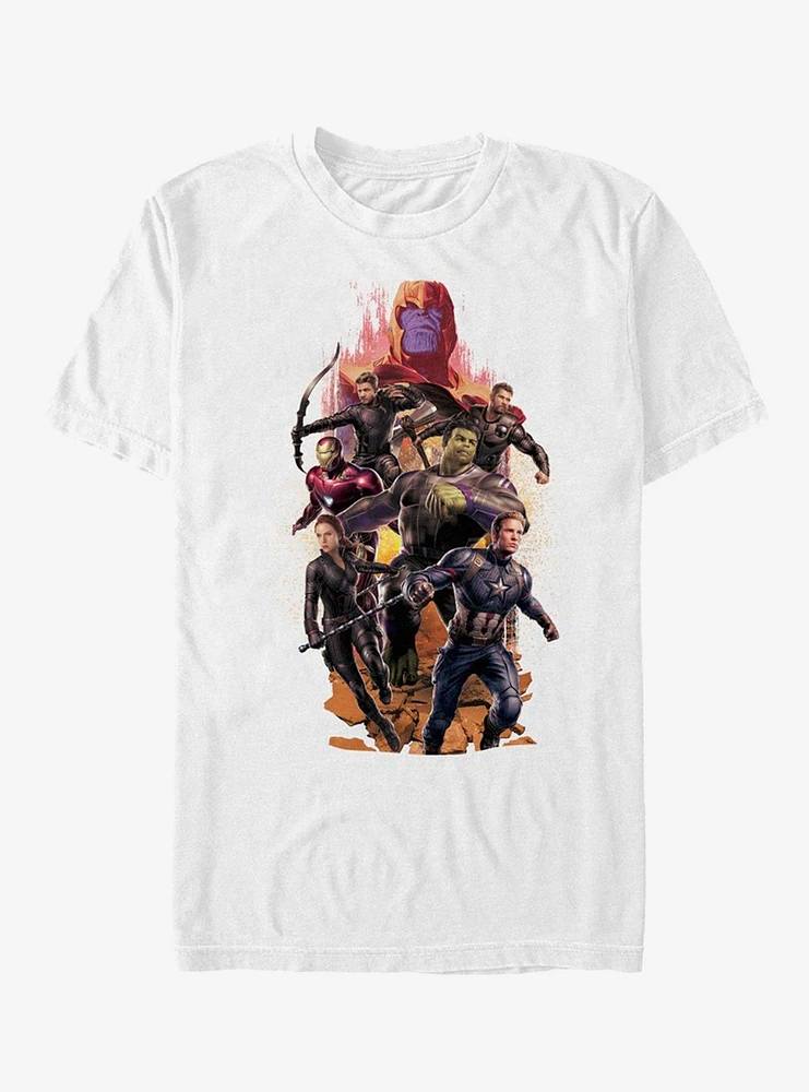 Hot Topic Marvel Avengers: Endgame Final Battle T-Shirt