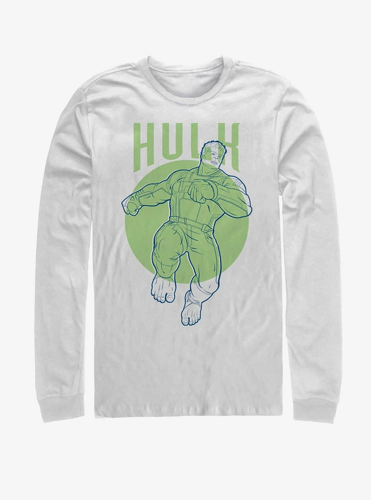 Hot Topic Marvel Avengers: Endgame Hulk Simplicity Long-Sleeve T-Shirt