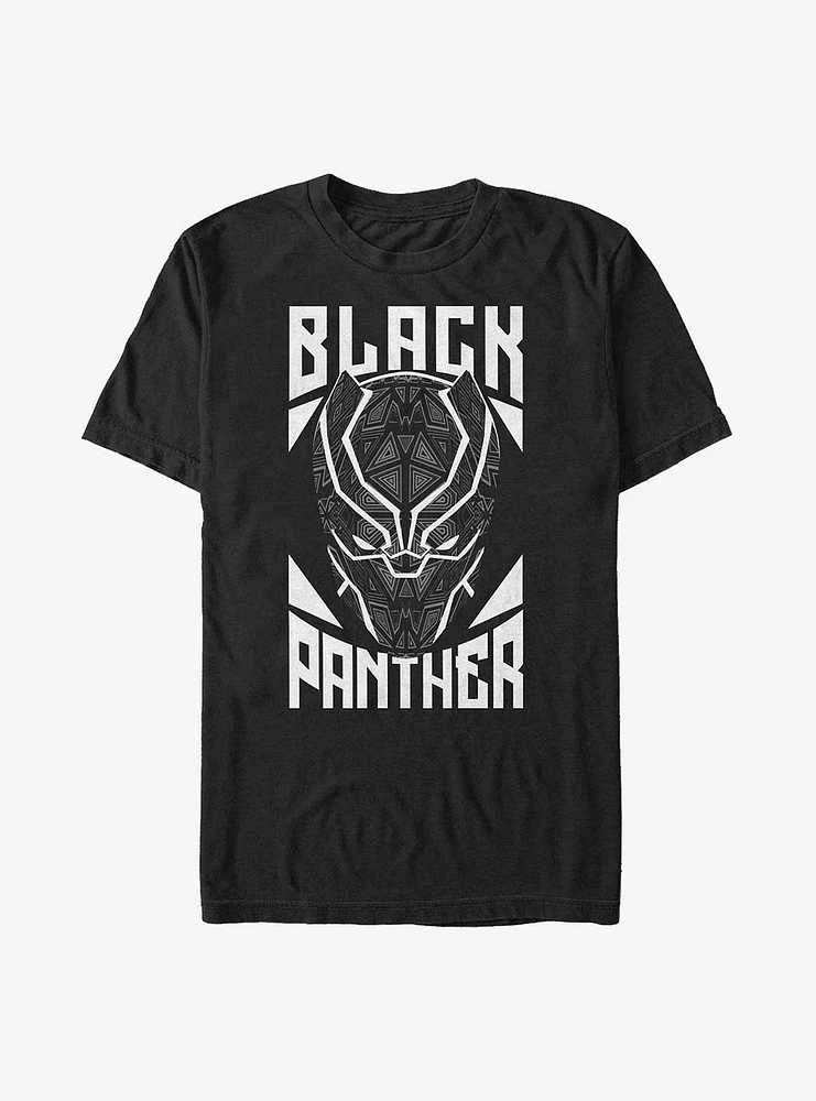 Hot Topic Marvel Black Panther Stamp T-Shirt