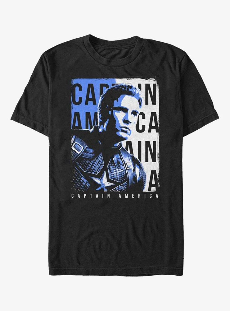 Hot Topic Marvel Captain America Cap T-Shirt