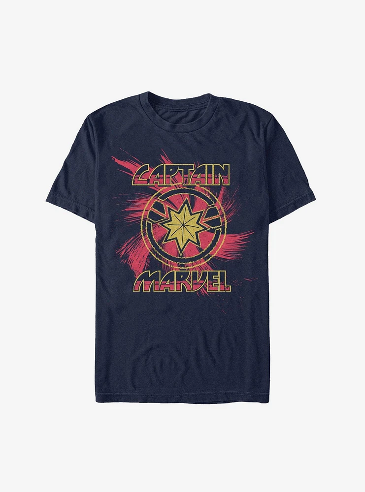 Hot Topic Marvel Captain Swirl T-Shirt