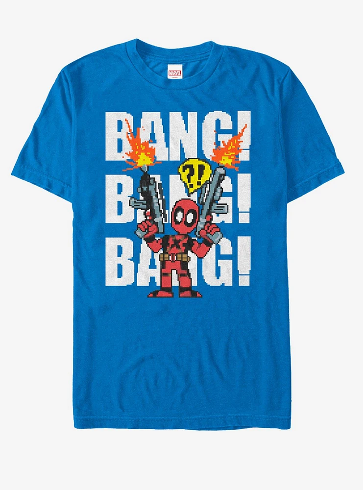 Hot Topic Marvel Deadpool Bang T-Shirt