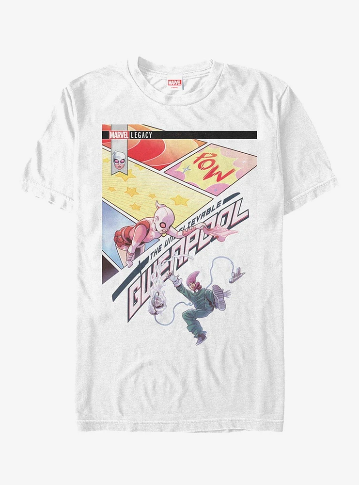 Hot Topic Marvel Gwenpool Cover T-Shirt