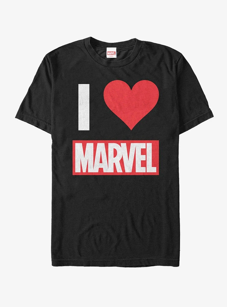 Hot Topic Marvel I Love Brick T-Shirt