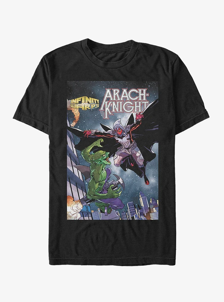 Hot Topic Marvel Spider-Man Arach-Knight Nov.18 T-Shirt