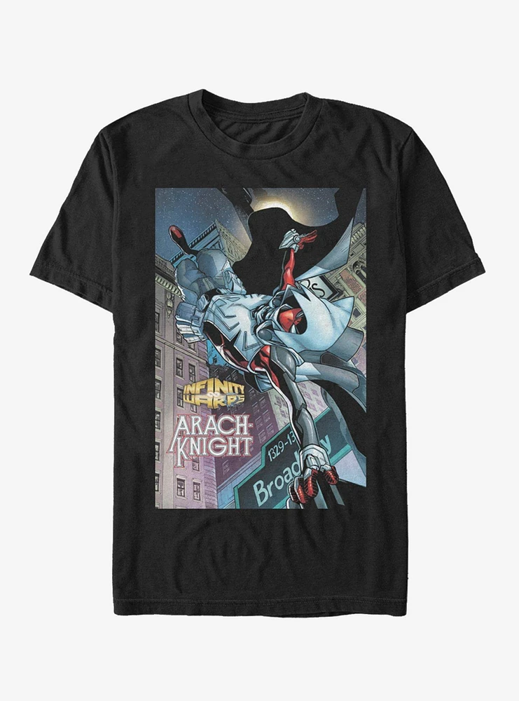 Hot Topic Marvel Spider-Man Arach-Knight Oct.18 T-Shirt