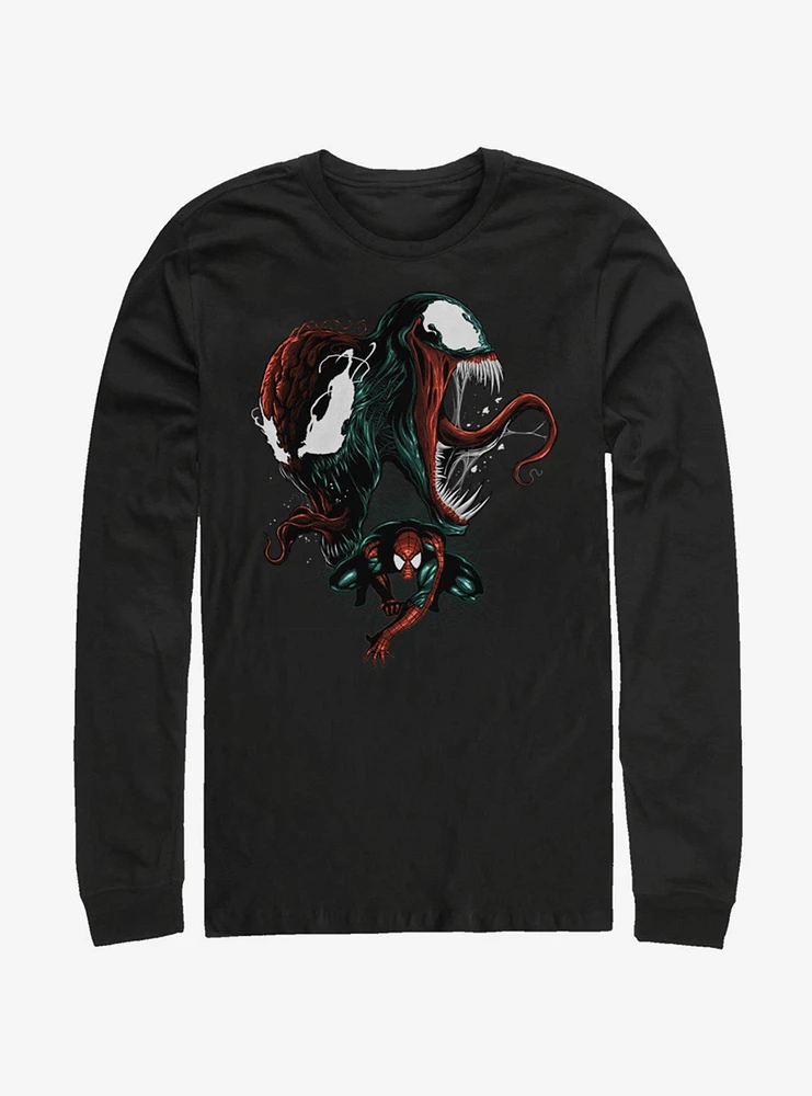 Hot Topic Marvel Spider-Man Bad Conscience Long-Sleeve T-Shirt