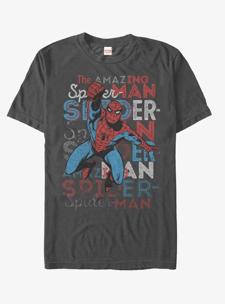 Hot Topic Marvel Spider-Man Dangerous Animal T-Shirt