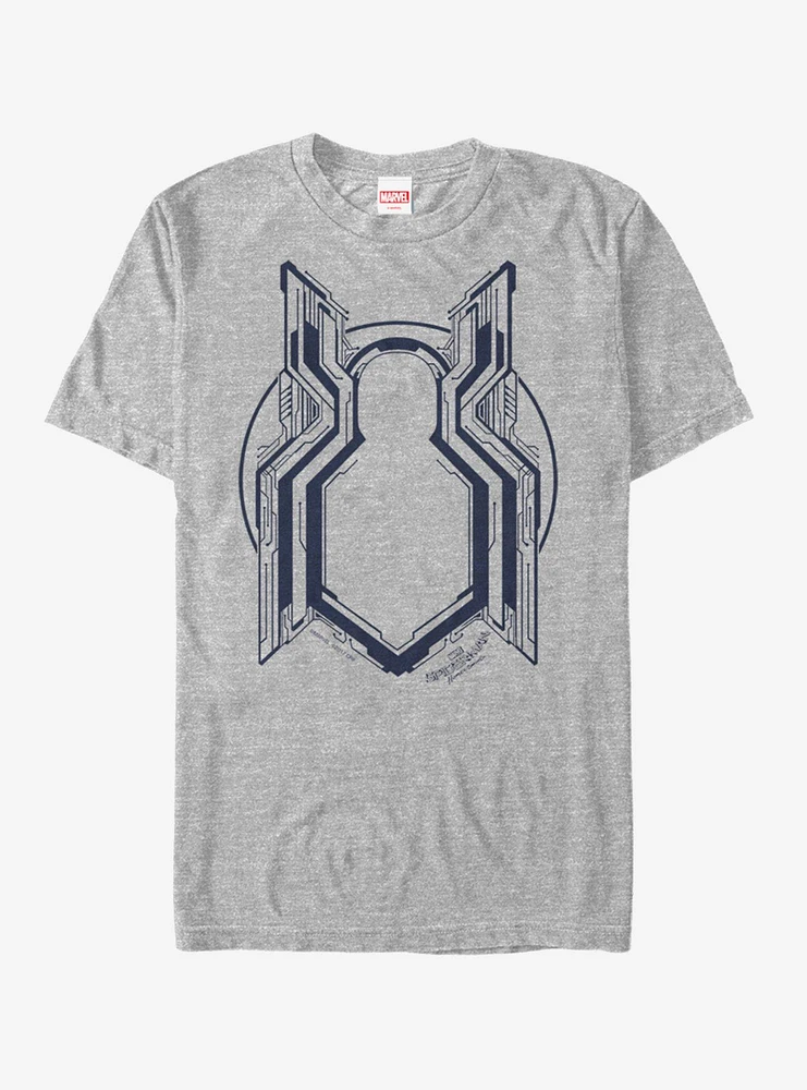 Hot Topic Marvel Spider-Man: Far From Home Chest Logo T-Shirt