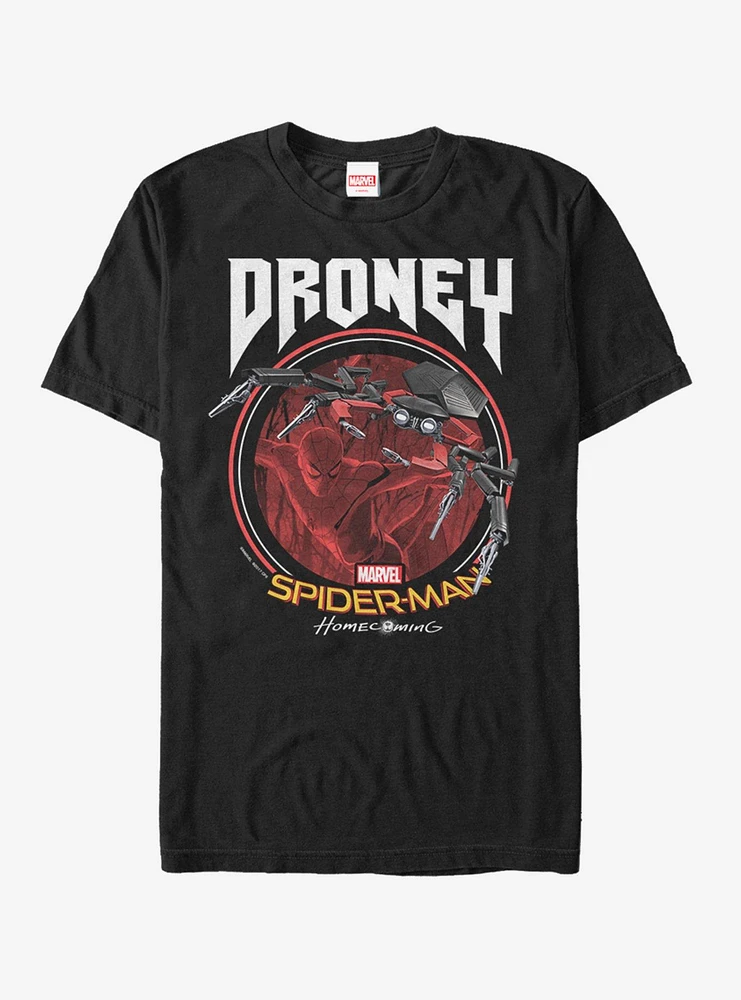 Hot Topic Marvel Spider-Man: Far From Home Droney Pal T-Shirt