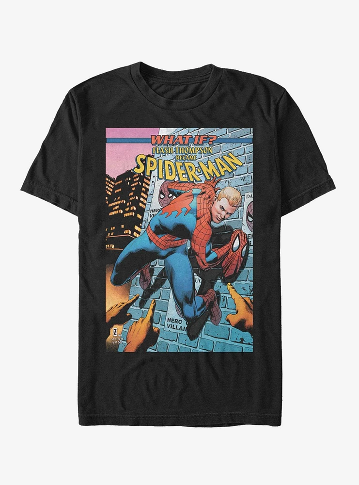 Hot Topic Marvel Spider-Man Flash Thompson Oct.18 T-Shirt