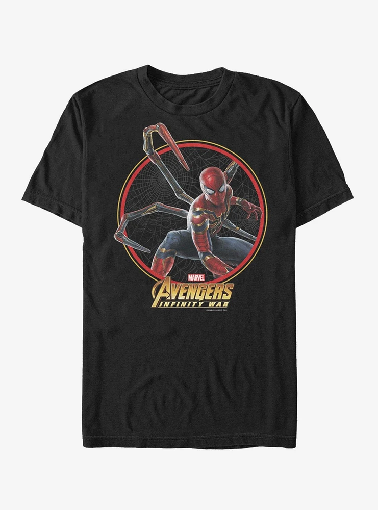 Hot Topic Marvel Spider-Man Iron Spider T-Shirt