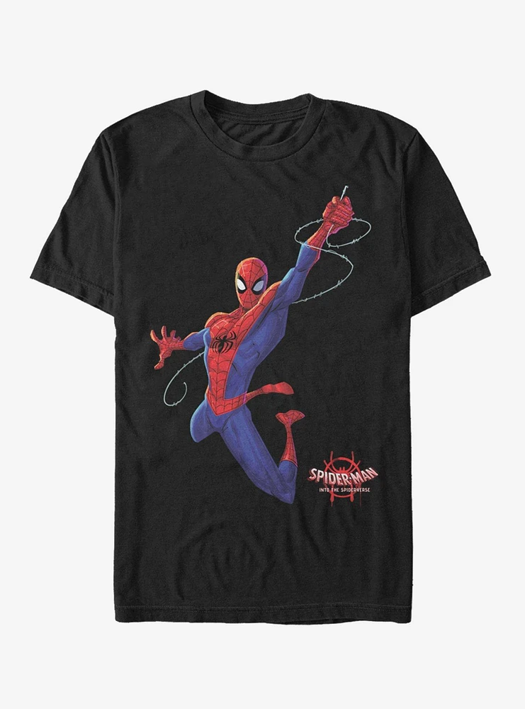 Hot Topic Marvel Spider-Man Real T-Shirt