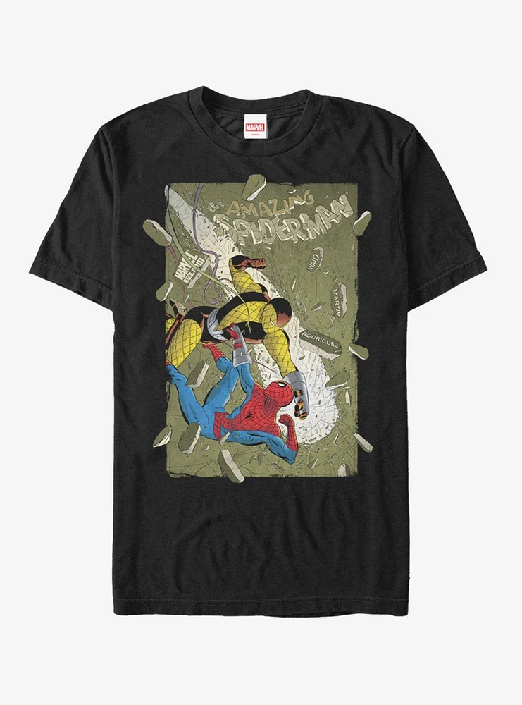 Hot Topic Marvel Spider-Man Shocker Rocker T-Shirt