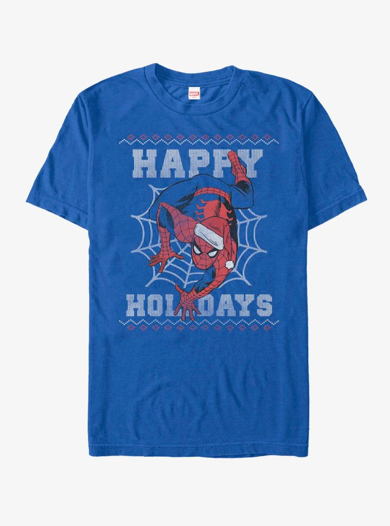 Hot Topic Marvel Spider-Man Spider Holidays T-Shirt