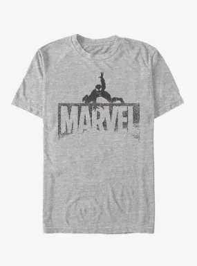 Hot Topic Marvel Spider-Man Spidey Snap Logo T-Shirt