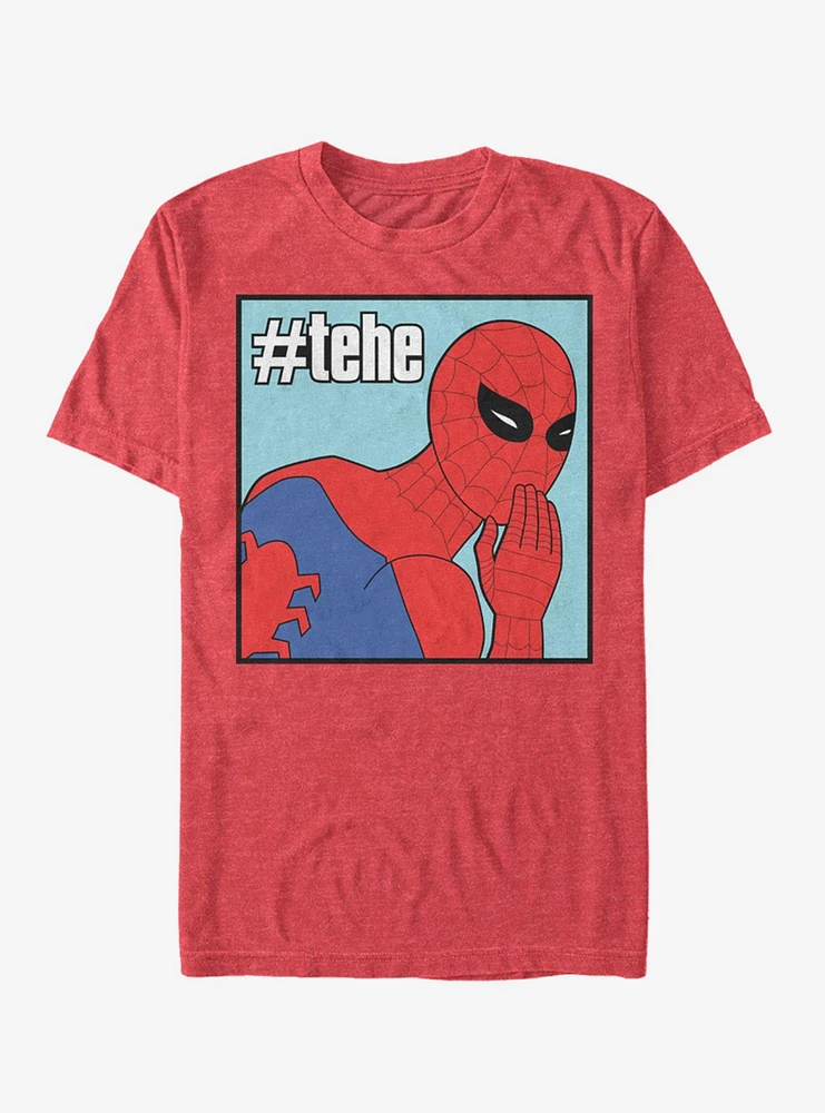 Hot Topic Marvel Spider-Man Tee Hee T-Shirt