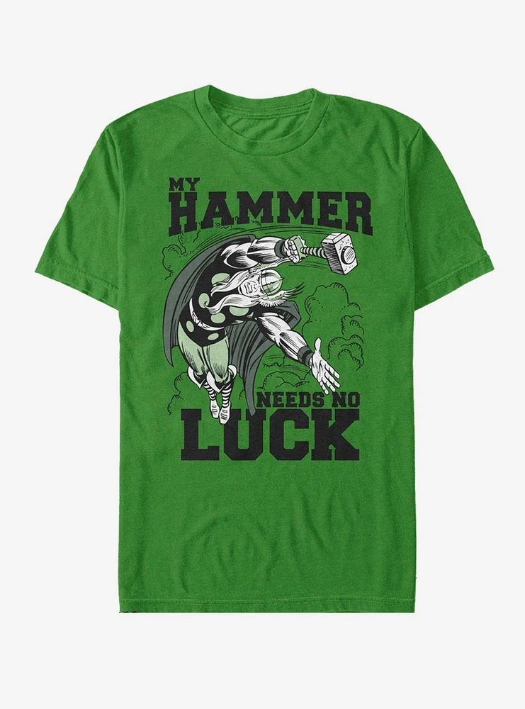 Hot Topic Marvel Thor Hammer Luck T-Shirt