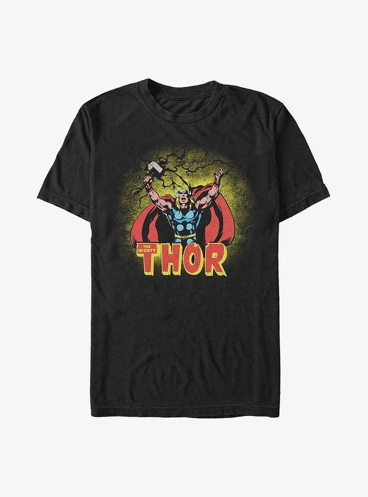 Hot Topic Marvel Thor Lightning T-Shirt