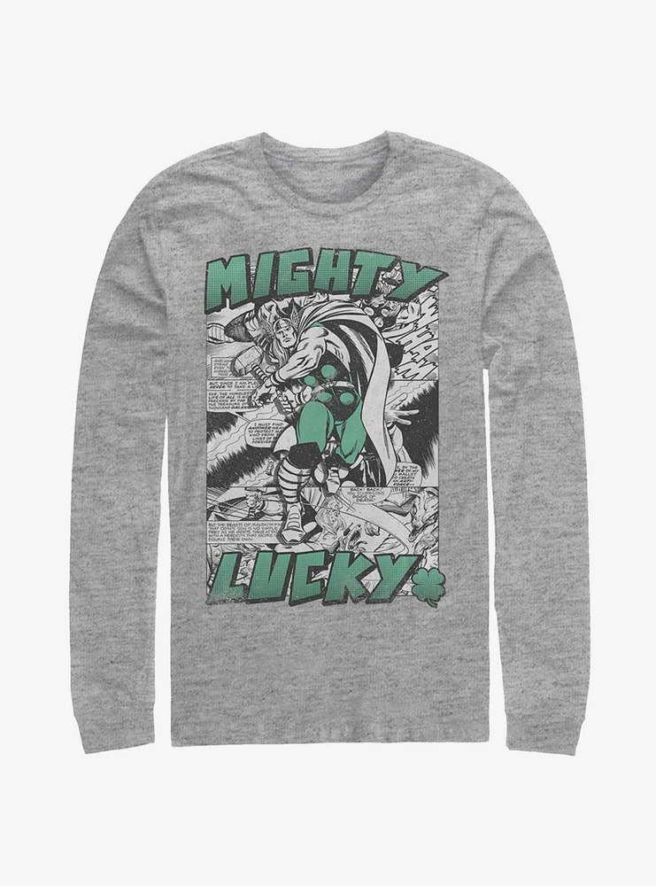 Hot Topic Marvel Thor Mighty Lucky Long-Sleeve T-Shirt