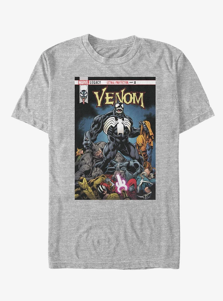 Hot Topic Marvel Venomized Cover T-Shirt