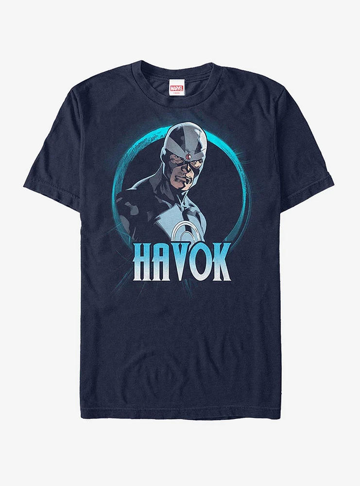 Hot Topic Marvel X-Men Havok Circle T-Shirt