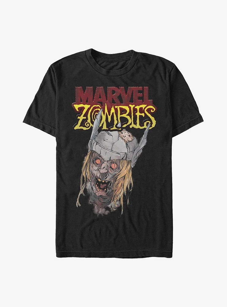 Hot Topic Marvel Zombies Head Of Thor T-Shirt