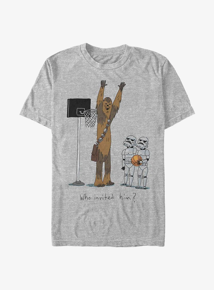 Hot Topic Star Wars Chewie Basketball T-Shirt