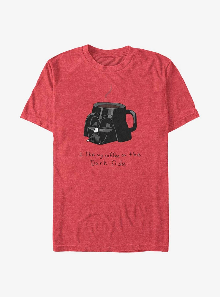 Hot Topic Star Wars Coffee On The Dark Side T-Shirt