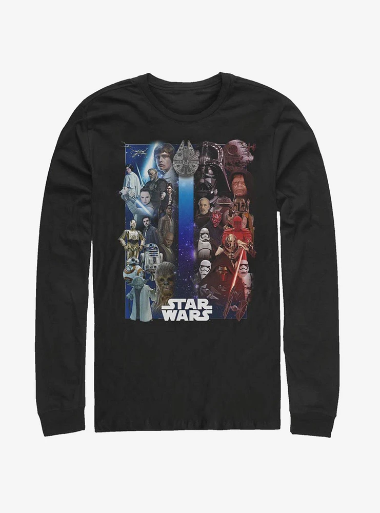 Hot Topic Star Wars Divided Forces Long-Sleeve T-Shirt