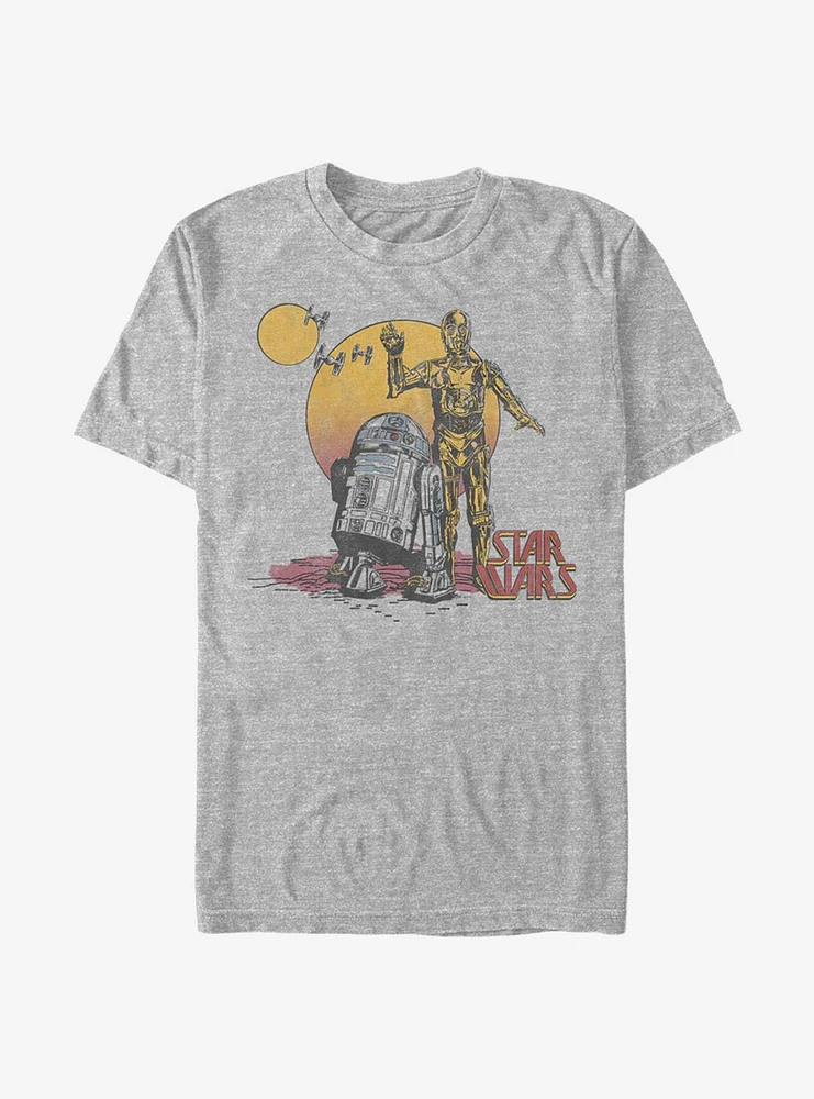 Hot Topic Star Wars Droid Sun T-Shirt