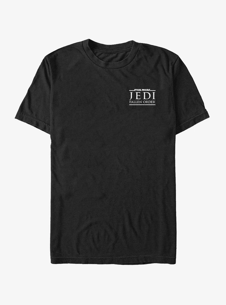 Hot Topic Star Wars Jedi Fallen Order Pocket Logo T-Shirt