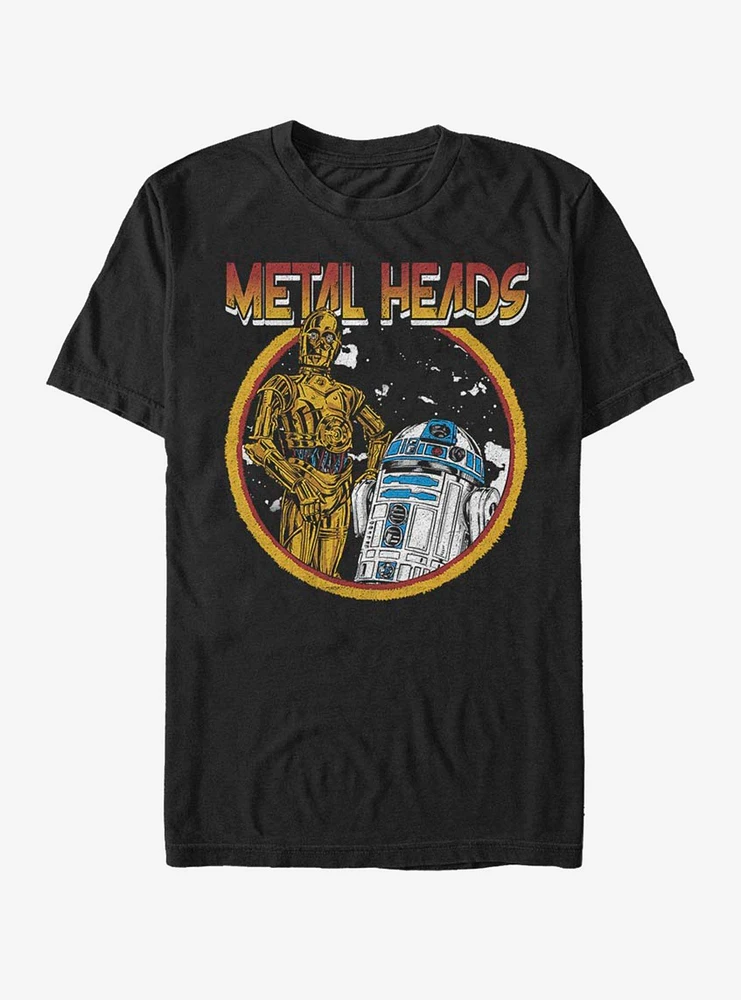 Hot Topic Star Wars Metal Droids T-Shirt