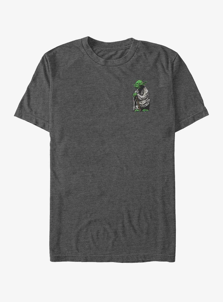 Hot Topic Star Wars Peeping Yoda T-Shirt