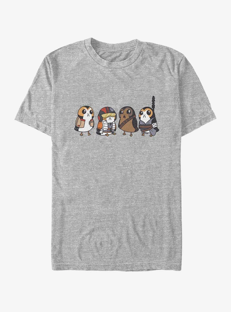 Hot Topic Star Wars Porgs As Characters T-Shirt