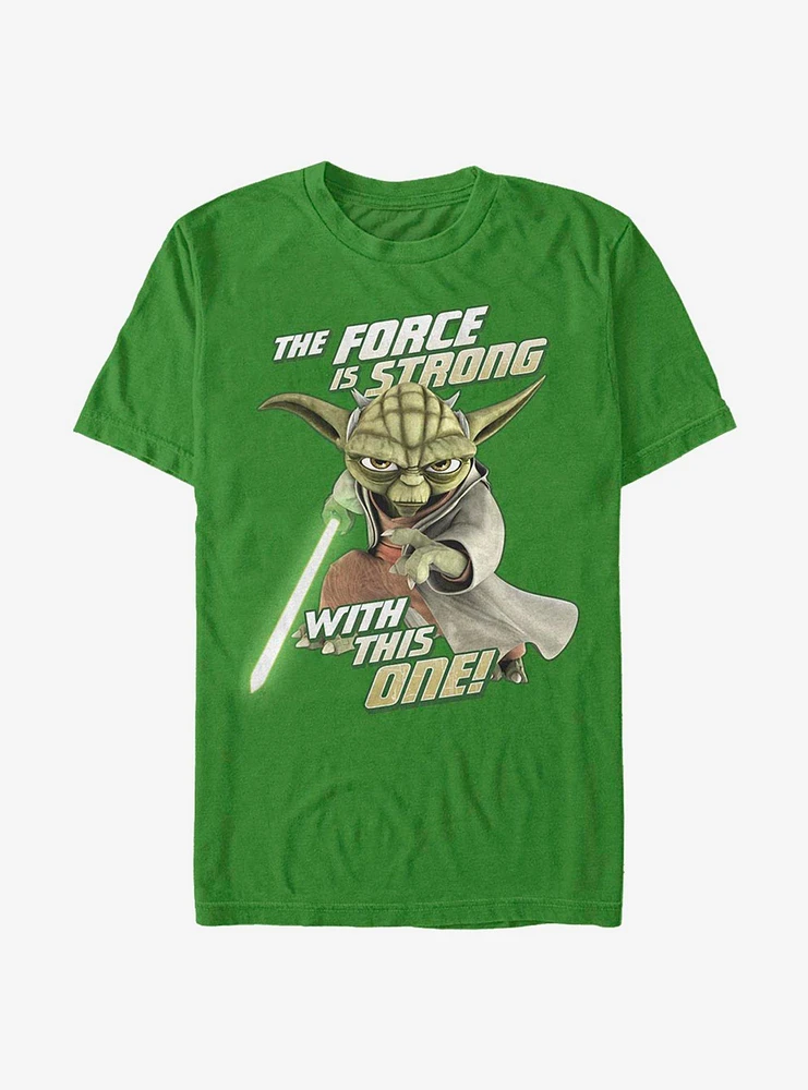 Hot Topic Star Wars The Clone Jedi Strong T-Shirt