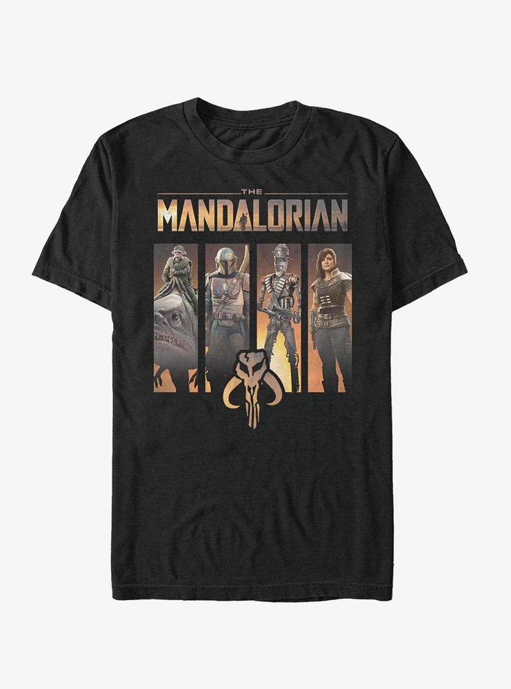 Hot Topic Star Wars The Mandalorian Boba Box Up T-Shirt