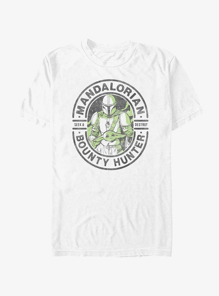 Hot Topic Star Wars The Mandalorian Bounty Stamp T-Shirt