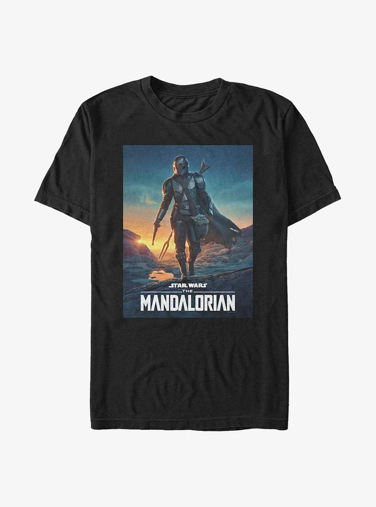 Hot Topic Star Wars The Mandalorian Poster T-Shirt