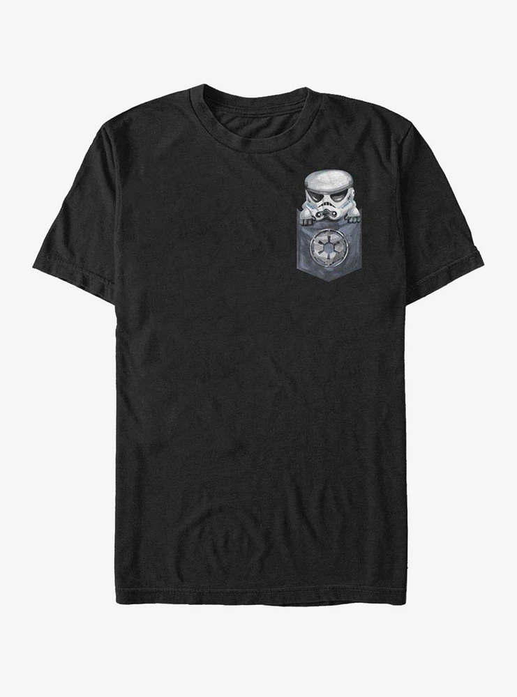 Hot Topic Star Wars Trooper Cutie Faux Pocket T-Shirt