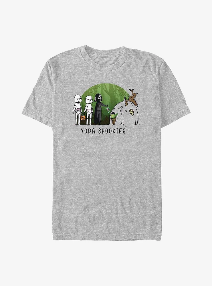 Hot Topic Star Wars Yoda Spookiest T-Shirt